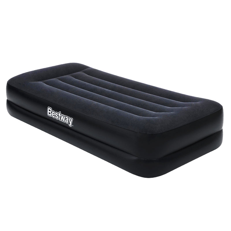 Bestway Air Mattress Single Inflatable Bed 46cm Airbed Black