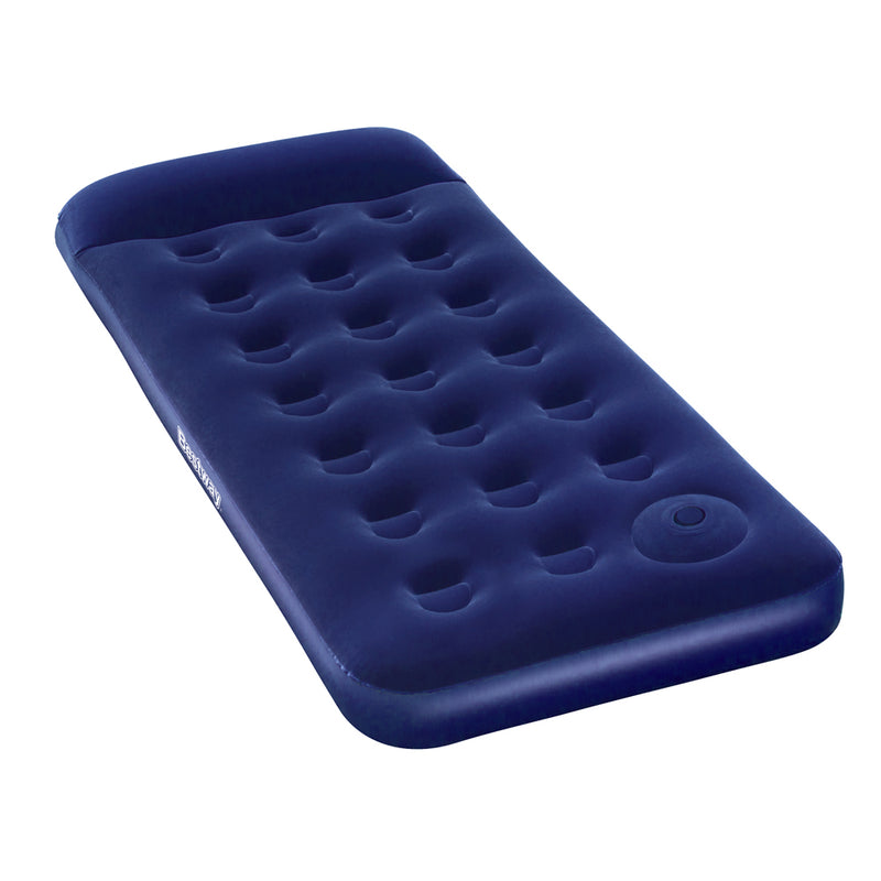 Bestway Single Size Inflatable Air Mattress Navy – Camp Ezee