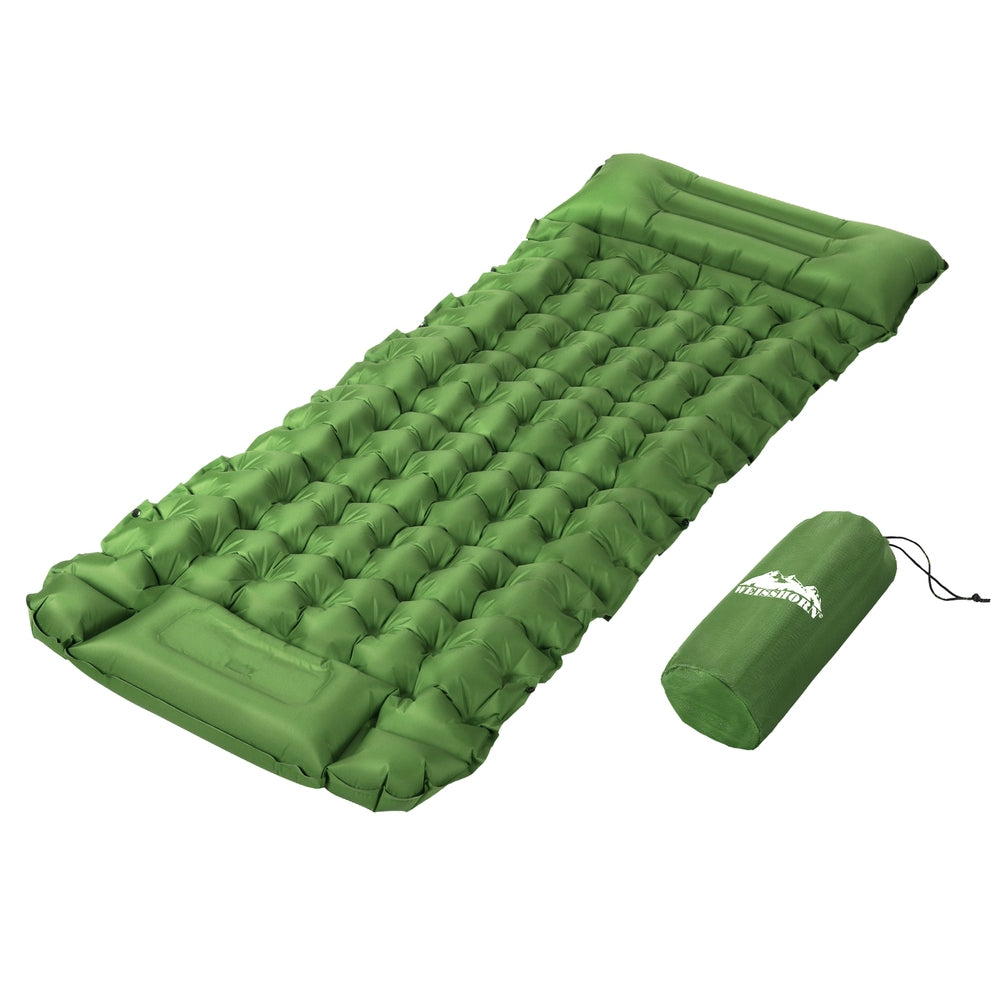 Weisshorn Self Inflating Mattress Camping Sleeping Mat Air Bed Pad Sin ...