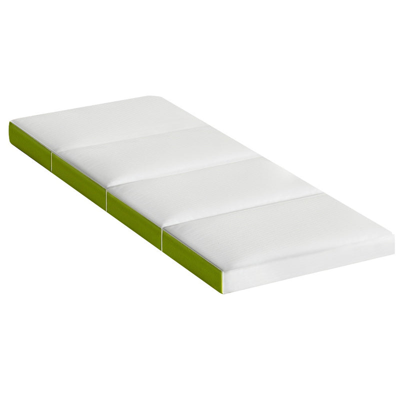 Giselle Bedding Foldable Mattress Folding Foam Single Green